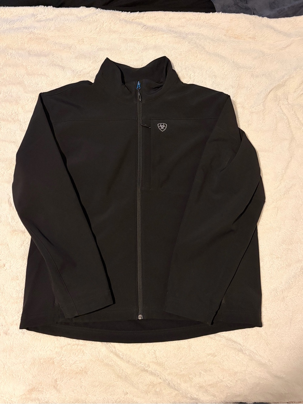 Ariat Black Lightweight Full-Zip Softshell Jacket